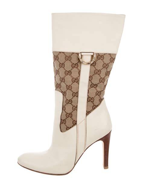 gucci runway boots|Gucci high heel boots.